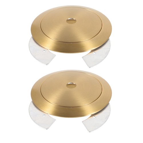 2pcs copper lampshade rings - copper,