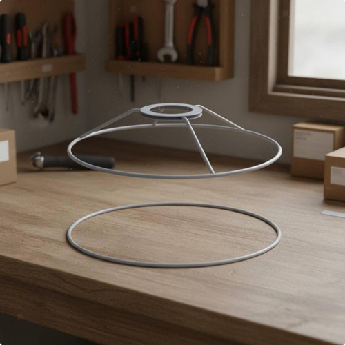 Lamp shade ring sturdy - lamp,