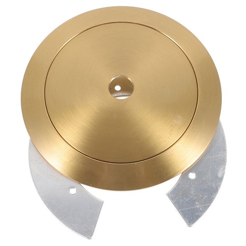 Golden brass lamp shade - brass,