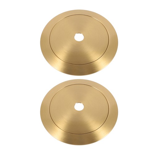 2pcs golden copper - lamp, shade