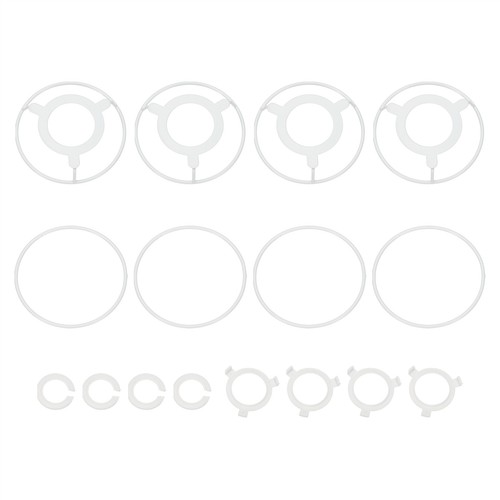 Inch lamp shade ring 4 - shade, set