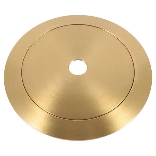 Golden brass lamp shade - golden,